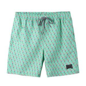 Boys' Swim Trunks Quick Dry Swimsuit with Liner Size 25